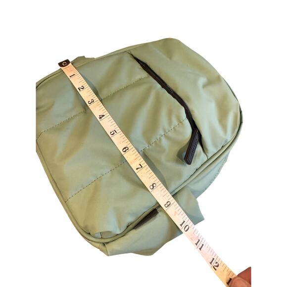 Calpak Luka Mini Backpack Light Blue Nylon Travel Everyday Bag with Side Pockets - Picture 8 of 11